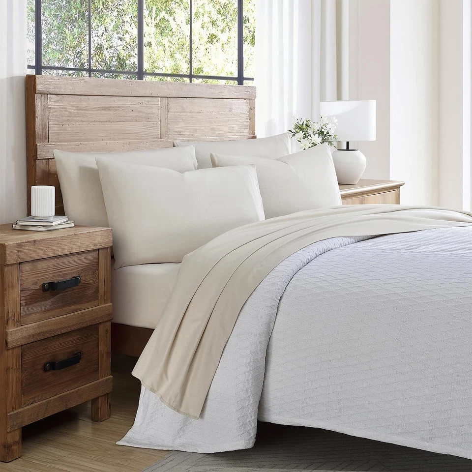 Sábanas, Juego de Ropa de Cama Suave con Fundas de Almohada a Juego, Esenciales de Dormitorio, Foto 2 de 4