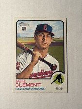 2022 Topps Heritage #277 ERNIE CLEMENT (RC) - Rookie Card Toronto Blue Jays. rookie card picture