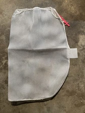 NYC Corrections Inmate Property Mesh Bag Drawstring Laundry Storage Sack