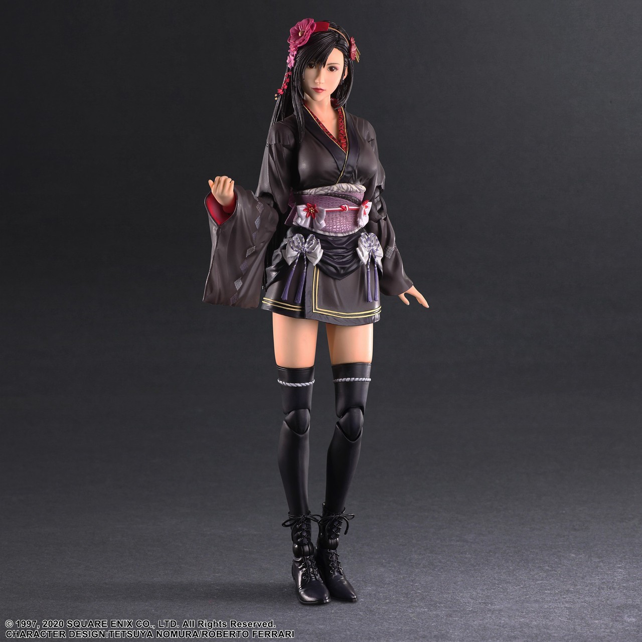 Figurine Tifa Lockhart Exotic Dress Play Arts Kai Final Fantasy Vii 7 Ff7 Rare