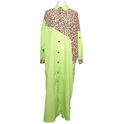 Jennyfer Garment, Blusenkleid, Größe: M, Grün/Mehrfarbig, Polyester #smy
