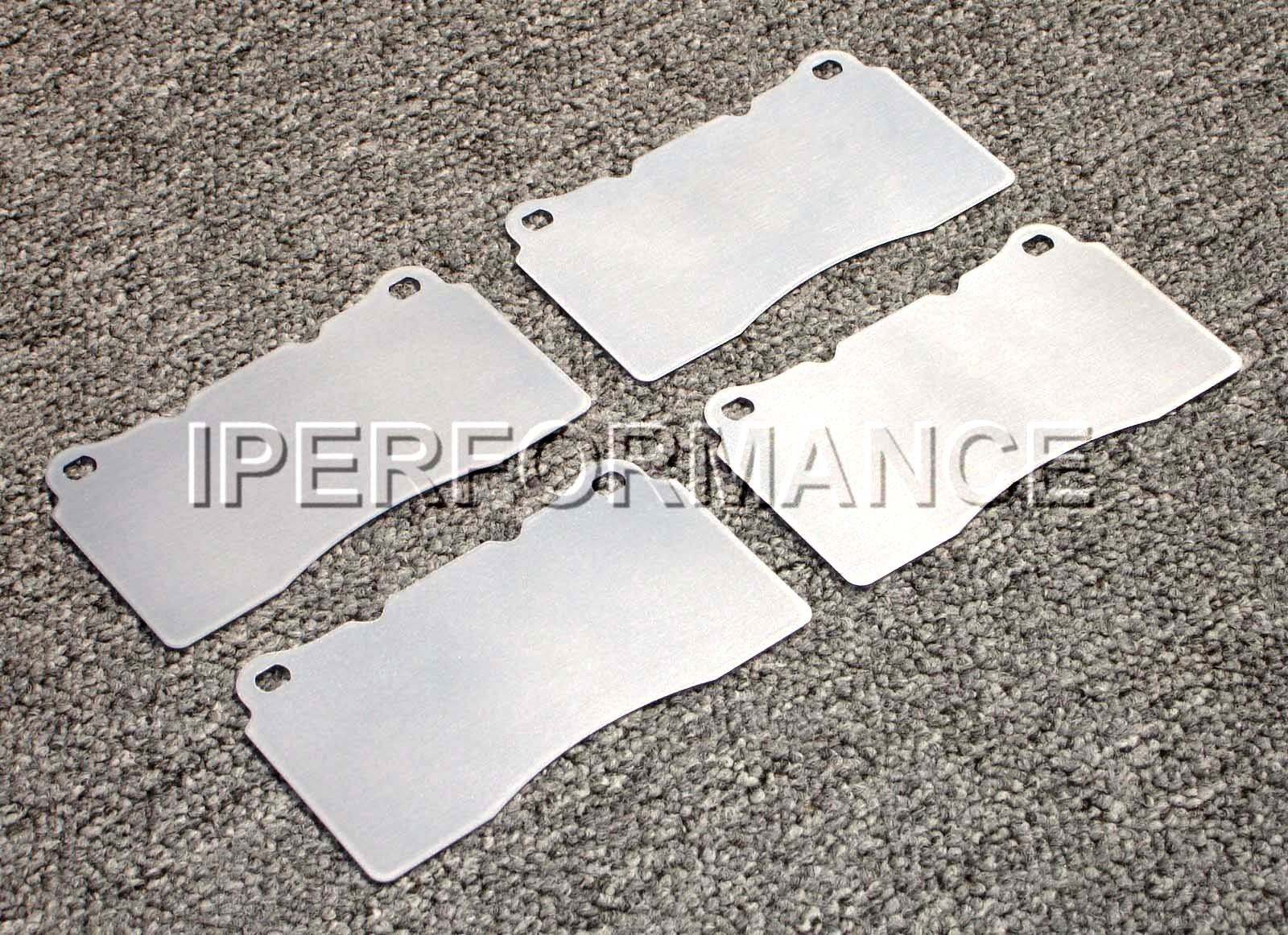 Titanium Brake Pad Shim Heat Shield Set for Ford GT / GT40 Brembo 05-06 Rear