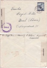 Austria 1946 Cover to Switzerland British Censorship
