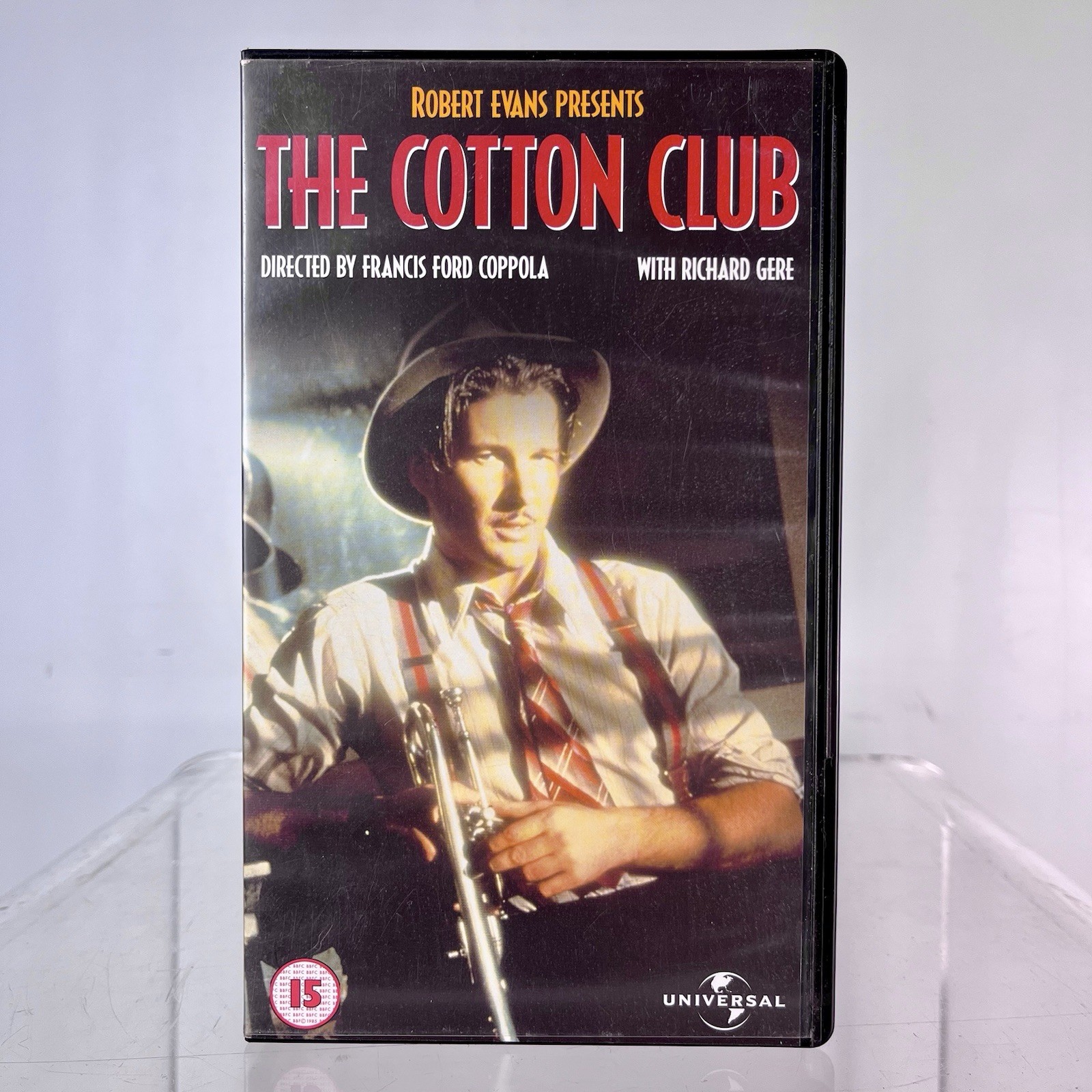 THE COTTON CLUB Video Tape VHS CASSETTE PAL 1984 Richard Gere Diane Lane Coppola