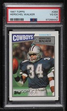 1987 Topps Herschel Walker (Running Back in Light Blue) #264 PSA 4 1an5