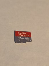 SanDisk Ultra PLUS 64GB, Class 10 U1 Micro Sdxc Microsdxc