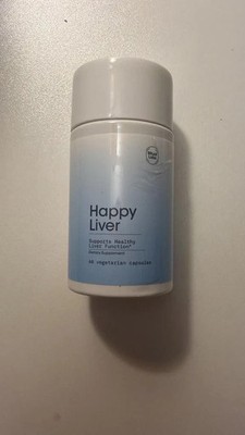 Happy Liver  Supports  Healthy- 60 Count EXP (05-2028) Pack of 2