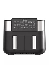 Image of Swan  Air Fryer 7.6L Dual Digital Twin Basket Countertop SD60440 2850w Black