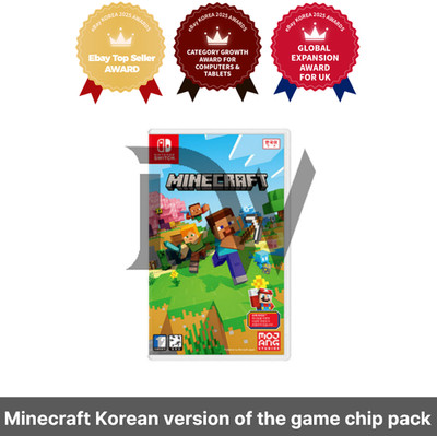 Nintendo Switch Minecraft Korean version of the game chip pack