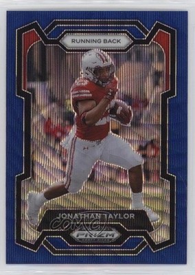 2024 Panini Prizm Draft Picks Blue Wave Prizm 239/249 Jonathan Taylor #57 0ud4