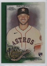 2022 Topps Allen & Ginter Chrome Green Refractor 92/99 JJ Matijevic #176 d4v