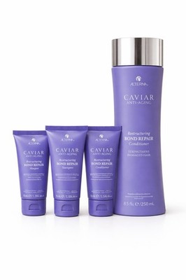 Alterna Caviar Bond Repair Set Shampoo Conditioner Masque 1.25 8.5 fl oz