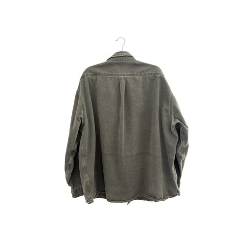 Carhartt Mens 3XL Button Down Work Shirt Jacket Shacket Cotton Long Sleeve - Bild 3 von 10