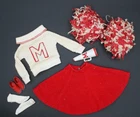 Vintage BARBIE Doll Fashion #0876 Cheerleader