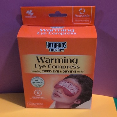 HotHands Therapy Microwavable Reusable Warming Eye Compress For Dry Eyes