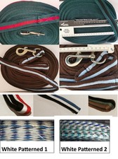 Rhinegold Cushion Web (padded) Lunge Line 8m, various colours, multi buy options