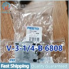 V 3 1 4 B 6808 1pcs Festo V-3-1/4-B 6808 Stem Actuated Valve V-3-1/4-B 6808 New