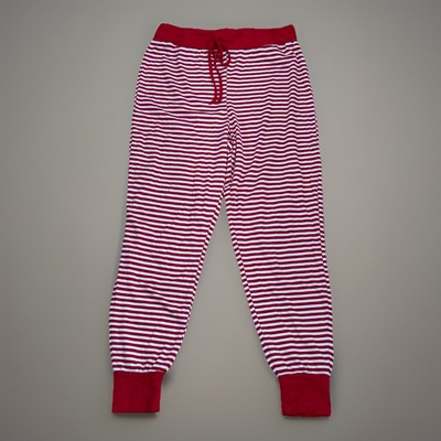 Wildfox Intimates Women s Medium Red White Stripe Sleep Pants