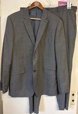 Taylor & Wright Men’s Grey 2 Piece Suit Chest 44” Waist 40” & Inside Leg 29”