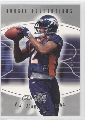 2004 Upper Deck Foundations Exclusive Gold 65/100 BJ Johnson #185 Rookie RC 0o0