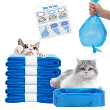 8 Pack Cat Litter Locker Refills Bags, 4.5m Scented Cat Litter Refill Compati...