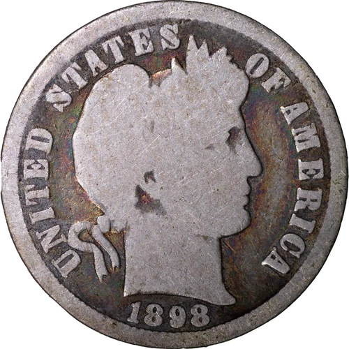 1898-O 10c Barber Dime ~ Good Details
