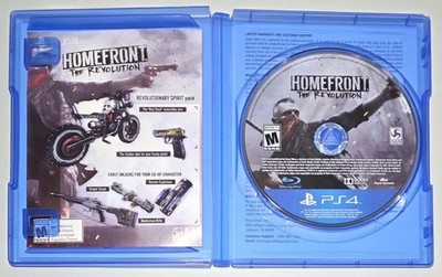 Homefront The Revolution Playstation 4 PS4 Video Game TESTED 2016 Deep Silver