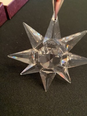【貴重】SWAROVSKI 1991年 First クリスマスオーナメント 貴重】SWAROVSKI 1991年 First クリスマスオーナメント 1991 Swarovski