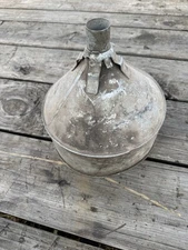 Vintage Multi-fit Lock-on Tractor Funnel Kubota John Deere Case Gas Oil Garden