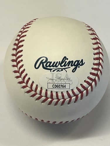Alan Trammell Signed Rawlings Hall of Fame Baseball HOF 18 Inscription JSA - Picture 2 of 2