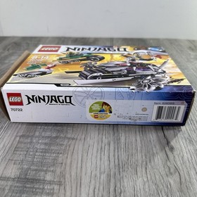 Rare LEGO 70722 Ninjago Overborg Attack Retired Set 100% Complete Box Manual