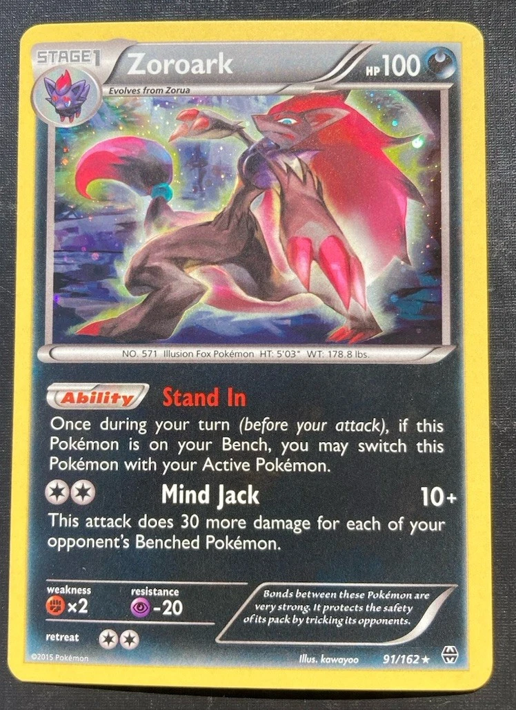 Zoroark 91/162 Breakthrough for sale | eBay
