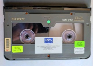 Sony D2M 94M Digital Video Cassette U.S. Army War College Desert Warrior 1995
