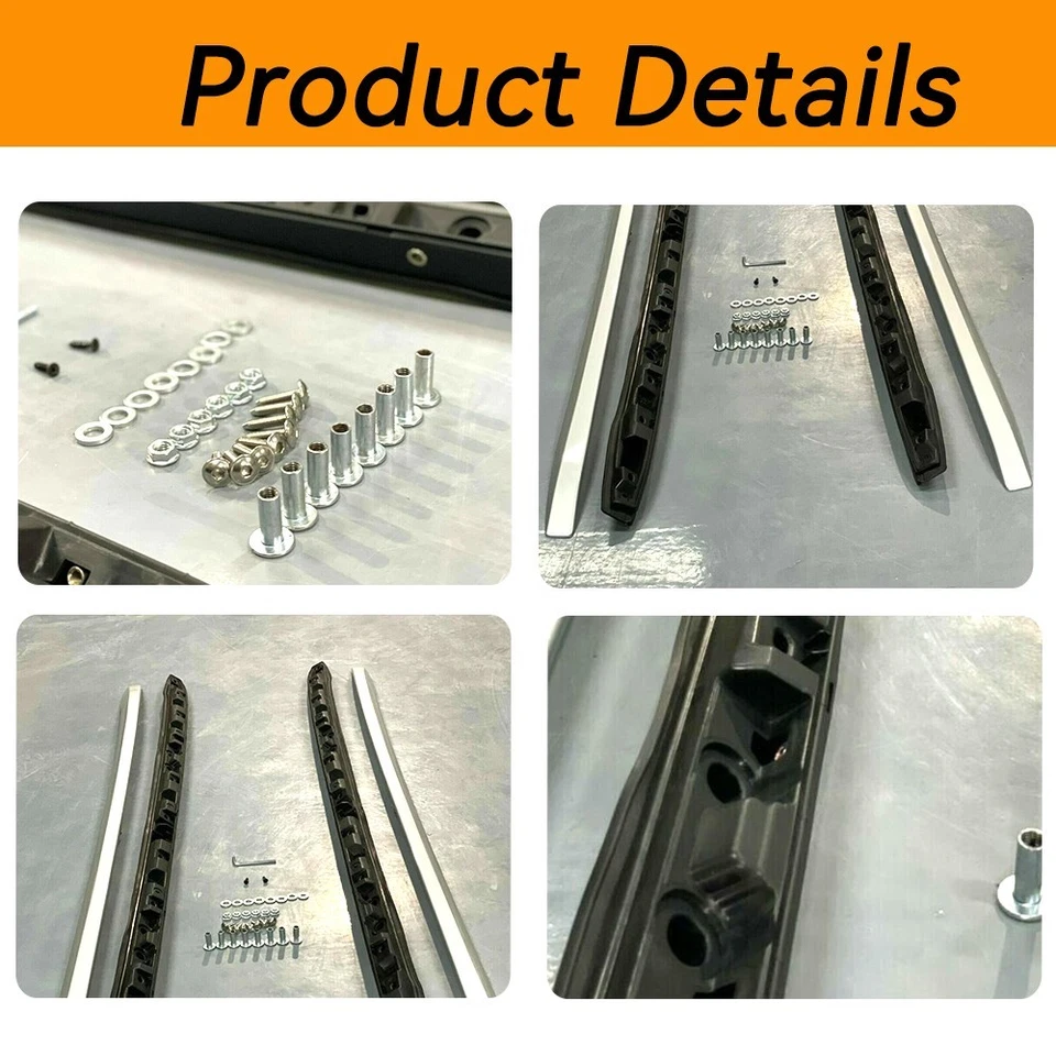 Barra lateral de rieles de carga para equipaje Acura MDX 2014-2021 en stock de EE. UU. Foto 3 de 4