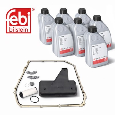 Ölwechselkit Automatikgetriebe + 7L Öl für Audi A4 A5 A6 Q5 DL501 0B5325429E