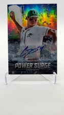 2021 Panini Prizm Draft Picks Power Surge Prizms Silver #18 Chase Petty Auto