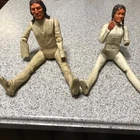 Marx Johnny West 1960'sGeronimo and Princess Wildflower dolls for parts