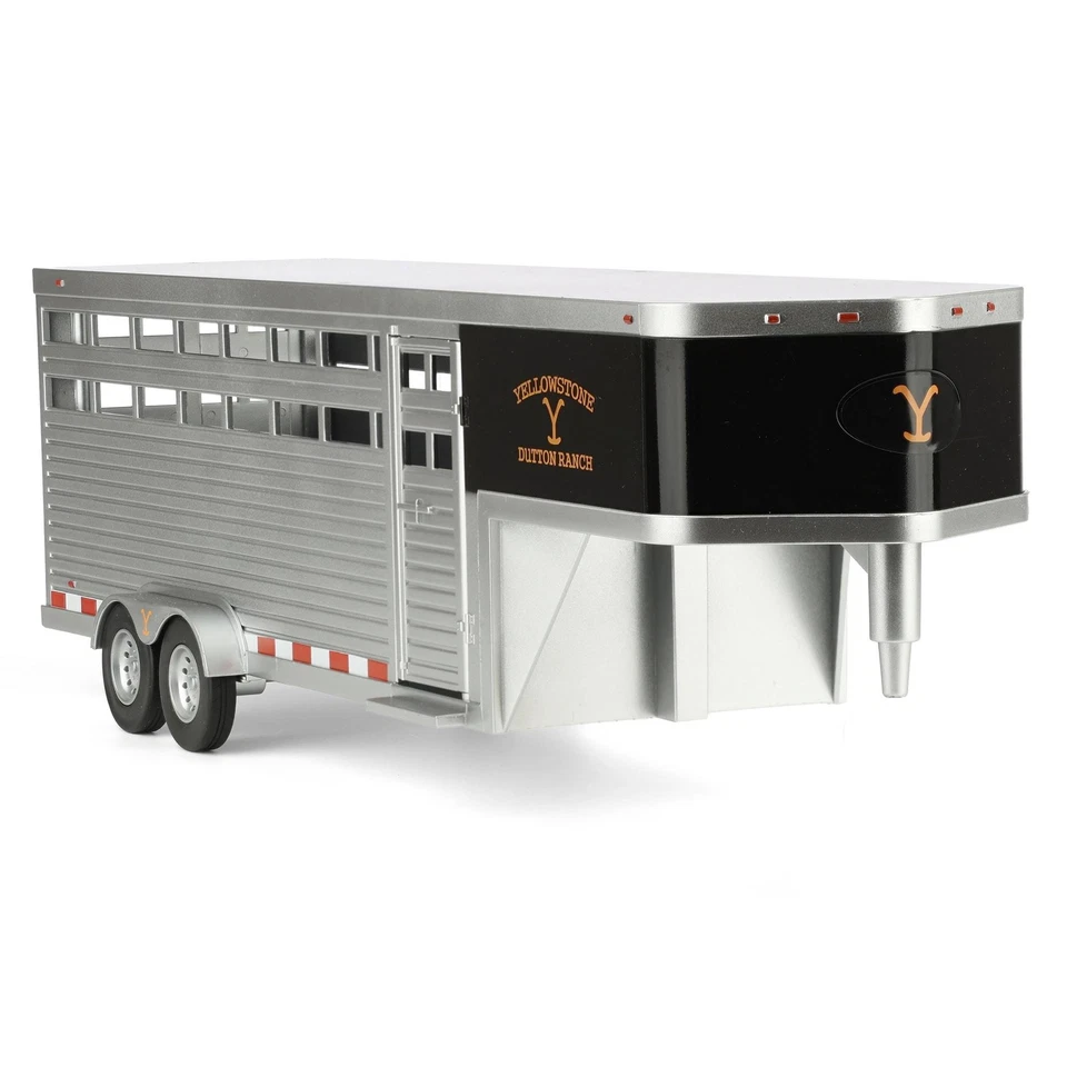 1/20 Dutton Ranch Horse Trailer, Yellowstone Big County Toys 801 - Image 2 of 4
