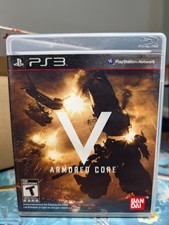 Armored Core V 5 PS3 Sony PlayStation 3 CIB Complete in Box Manual ART DAMAGE 
