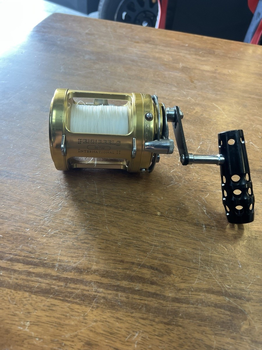 Penn International 30TW 2 Speed Fishing Reel “cal Sheets