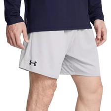 Men's Under Armour Team Vent 6in Shorts 1383723 Medium Mod Gray NEW w Tags