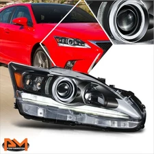For 11-17 Lexus CT200h Factory Style Passenger Side Projector Headlight Lamp