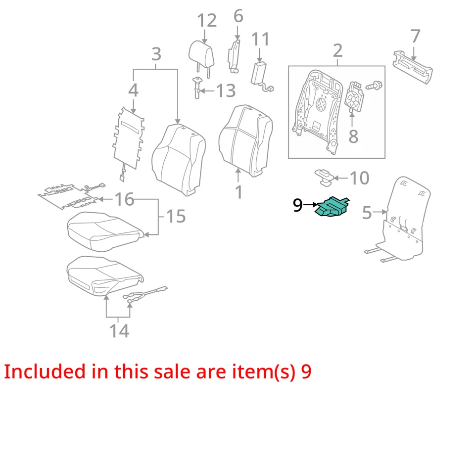 Motor soplador asiento delantero derecho Lexus GX460 2014-2023 OEM Foto 3 de 4