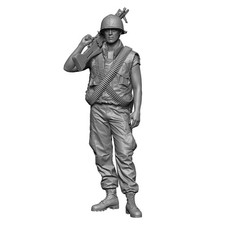 1/35 WW2 US Soldier Military RESIN FIGURE MODEL KIT Unassembled Unpainted NEW