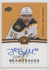 2023-24 Upper Deck Boston Bruins Centennial Bear Tracks Johnny Boychuk Auto 2o7