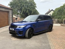 Range Rover SVR 5.0 V8 Supercharged Petrol 5 Door Full Leather Service History