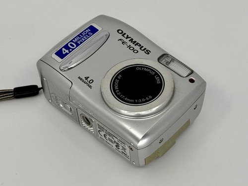 Olympus FE-100 4.0MP Digital Camera - Silver - Tested - Picture 6 of 11