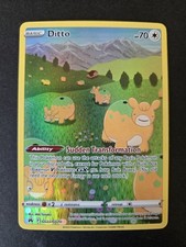 Pokemon Crown Zenith Galarian Gallery Holo Card Ditto GG22/GG70 NM Condition