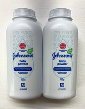 Johnson s Baby Powder Original Pink Label 100g Lot of 2 New Sealed Exp 2029