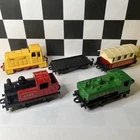 70’s Vintage TRAIN Matchbox Superfast Lot of 5 Lesney Loose Toy Cars LOCO ENGINE